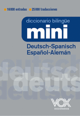 DICCIONARIO MINI DEUTSCH-SPANISCH  / ESPAOL-ALEMN