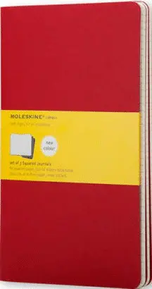 MOLESKINE SQUARED CAHIER JOURNAL POCKET RED (CH112VF)