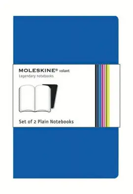 MOLESKINE PLAIN VOLANT NOTEBOOK XLARGE BLUE (QP733B12F)