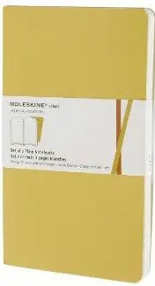 MOLESKINE PLAIN VOLANT LARGE GOLDEN YELLOW (QP723N12F)