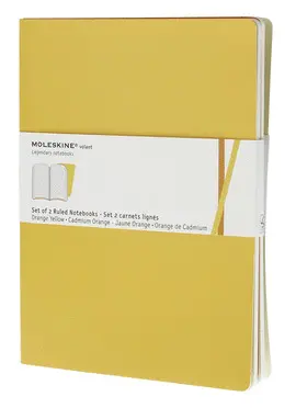 MOLESKINE RULED VOLANT XLARGE GOLDEN YELLOW (QP731N12F)