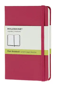 MOLESKINE PLAIN NOTEBOOK POCKET HARD COVER MAGENTA