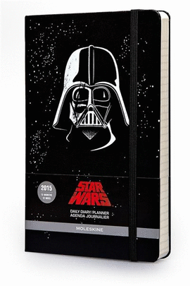 MOLESKINE LARGE DAILY DIARY 2015 STAR WARS 400 PAGES