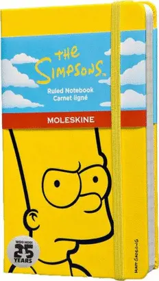 MOLESKINE SIMPSON RULED NOTEBOOK POCKET (LESIMM710F)
