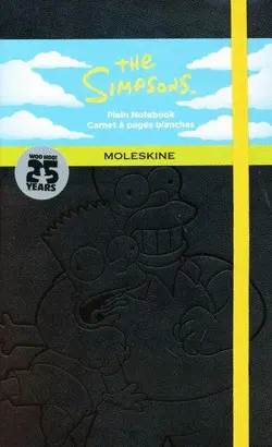 MOLESKINE SIMPSON PLAIN NOTEBOOK LARGE (LESIQP062F)