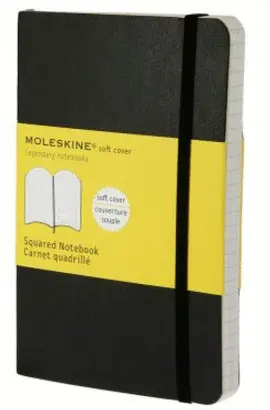 MOLESKINE SQUARED NOTEBOOK SOFT POCKET (QP612F)