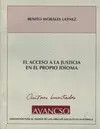 EL ACCESO A LA JUSTICIA EN EL PROPIO IDIOMA