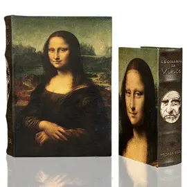 MONA LISA BOOK BOX GRANDE BK-42 LEONARDO DA VINCI