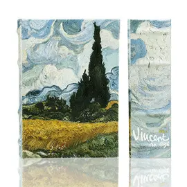 WHEATFIELD WITH CYPRESSES (SAFE BOX) BK-103