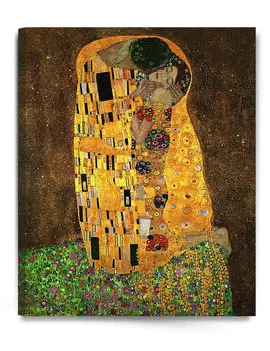 THE KISS, BY GUSTAV KLIMT BK-86 GRANDE