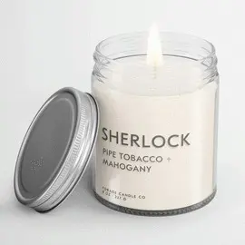SHERLOCK PREMIUM SOY CANDLE