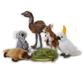 PELUCHE CACATUA BABY AUSTRALIA NATIONAL GEOGRAPHIC