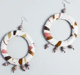 LOOP DANGLE EARRINGS CCA6