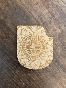SEPARADOR DE CUERO - MANDALA