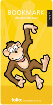 CLIP OVER THE PAGE MONKEY (KLO-2659)