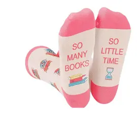 CALCETINES SO MANY BOOKS SO LITTLE TIME DM14