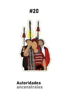 STICKER 20 AUTORIDADES ANCESTRALES