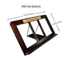 ATRIL DE LECTURA PORTA LIBROS 