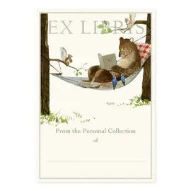 FOREST FRIENDS SET OF 5 LARGE BOOKPLATES