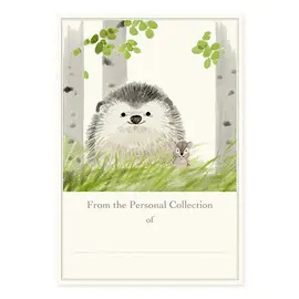 LIL HEDGIE SET OF 5 LARGE BOOKPLATES