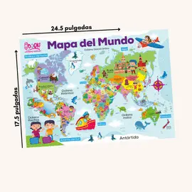 MAPA DEL MUNDO OOOK