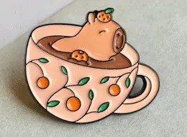 10. CAPIBARA TAZA - PINES DAZZLE