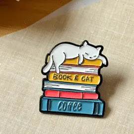 28. BOOKS & CAT, COFFEE - PINES DAZZLE