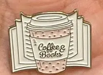 36. GOLD AND PINK COFFEE AND BOOKS - PINES DAZZLE