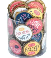Circle I Love Books Bookmark - Marca Página