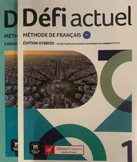 Pack Défi Actuel 1 Éd. Centro América Éd. Hybride Livre + Cahier D'exercices
