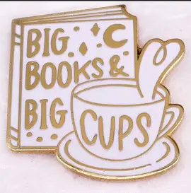 1. Big Books, Big Cups - Libros Grandes y Grandes Tazas - Pines Dazzle