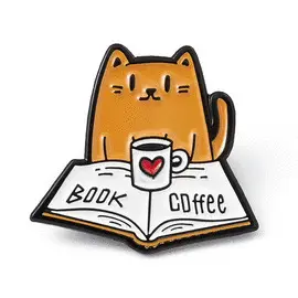 Book Coffe Heart Cat - Pines Dazzle