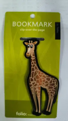 Clip Over The Page Carded Giraffe