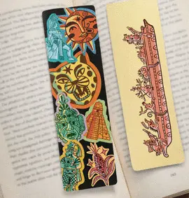 Separador Símbolos Mayas Met Studio