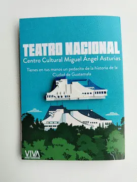 Pin Teatro Nacional de Guatemala - Viva Histórico