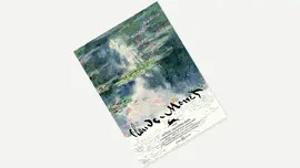 CLAUDE MONET COLOURING BOOK