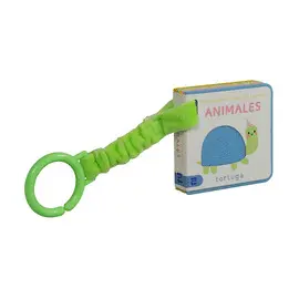 LIBRO PARA BEBÉS: TOCA Y SIENTE: LIBRITO PARA CARRIOLA ANIMALES