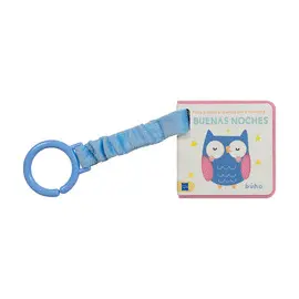 LIBRO PARA BEBÉS: TOCA Y SIENTE: LIBRITO PARA CARRIOLA BUENAS NOCHES