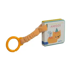 LIBRO PARA BEBÉS: TOCA Y SIENTE: LIBRITO PARA CARRIOLA AMIGOS