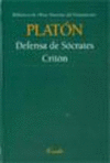DEFENSA DE SOCRATES/CRITON