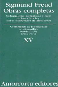 O.C FREUD 15 CONF.DE INTRODUCCION AL PSICOANALISIS I-II