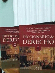DICCIONARIO DE DERECHO TOMO 1 (A-I)