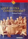 ¿QUÉ ES UNA CONSTITUCIÓN?