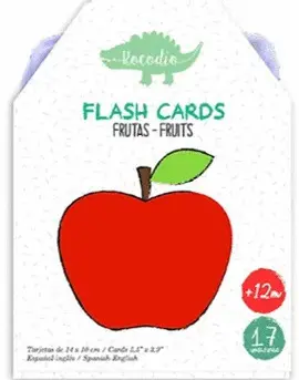Flash Cards. Las Frutas. 17 Tarjetas