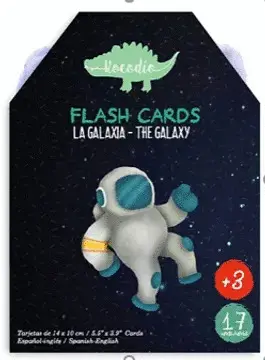 FLASH CARDS. LA GALAXIA. 17 TARJETAS