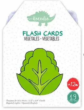 Flash Cards. Los Vegetales. 19 Tarjetas