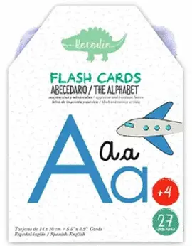 Flash Cards. Abecedario. 27 Tarjetas