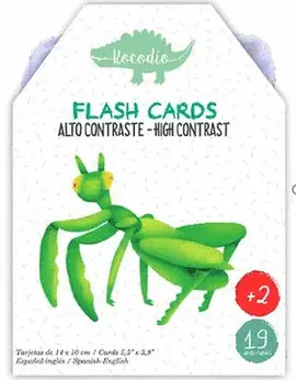 Flash Cards. Bichos. 19 Tarjetas.