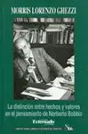LA DISTINCIÓN ENTRE HECHOS Y VALORES EN EL PENSAMIENTO DE NORBERTO BOBBIO
