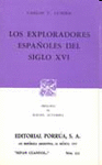 EXPLORADORES ESPAÑOLES DEL SIGLO 16, LOS